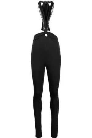 The Attico Pantalones Ruby con cuello halter