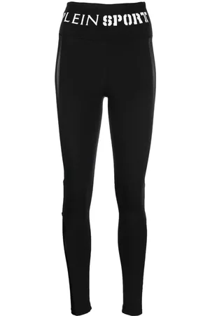 Philipp Plein Leggins con logo en la cinturilla