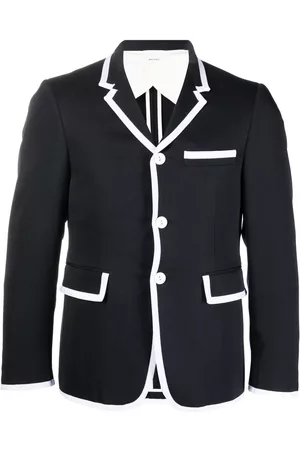 Thom Browne Blazer con ribete en contraste