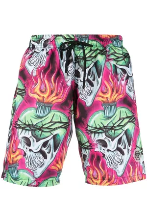 Philipp Plein Bañador Love Tattoo