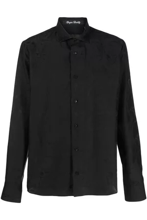 Philipp Plein Camisa con efecto en jacquard