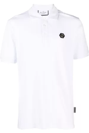 Philipp Plein Polo con motivo de calavera