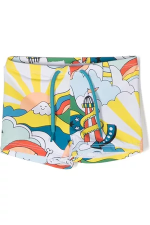 Stella McCartney Bañador con estampado gráfico