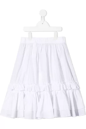 Maison Margiela Falda de dos tonos con volante