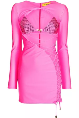 Dundas Vestido corto con cordones