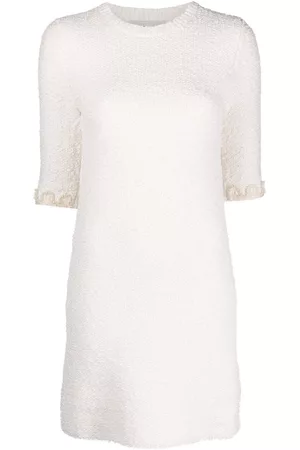 Lanvin Vestido con bordado floral