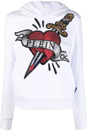 Philipp Plein Sudadera corta con estampado gráfico