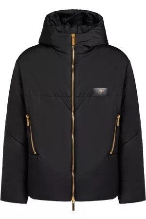 Giuseppe Zanotti Chaqueta bomber con logo bordado