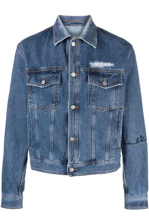 NICK FOUQUET Chaqueta vaquera con detalle bordado