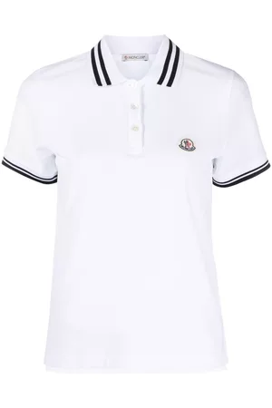 Moncler Polo con ribete de rayas