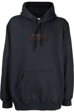 DOUBLET Sudadera con capucha y parche del logo