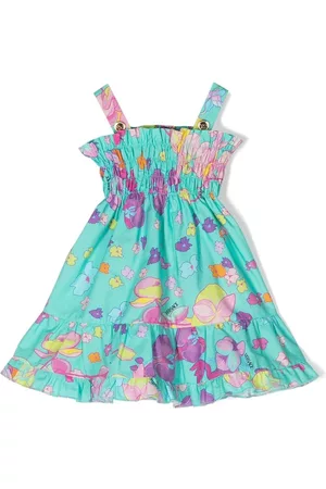 VERSACE Vestido con motivo floral
