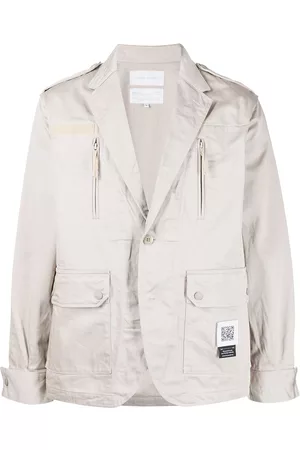 Fumito Ganryu Blazer con múltiples bolsillos