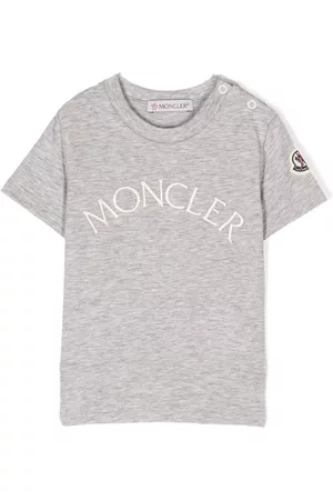 Moncler Camiseta con logo bordado
