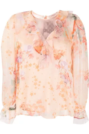 Twin-Set Blusa con motivo floral