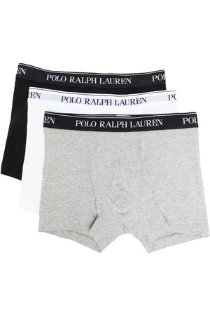 Ralph Lauren Pack de tres calzoncillos con logo en la cinturilla