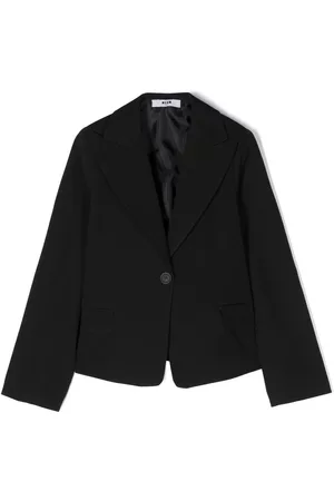Msgm Blazer con parche del logo