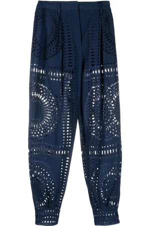 Alberta Ferretti Pantalones con abertura