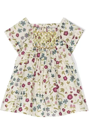 BONPOINT Vestido Pais con motivo floral