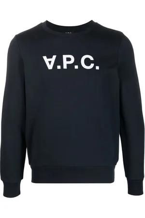 A.P.C. Sudadera con logo afelpado