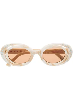Marni Gafas de sol Zyon Canyon con montura oval