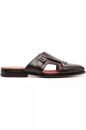 santoni Slippers con contraste