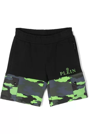 Philipp Plein Bermudas Plein con motivo militar