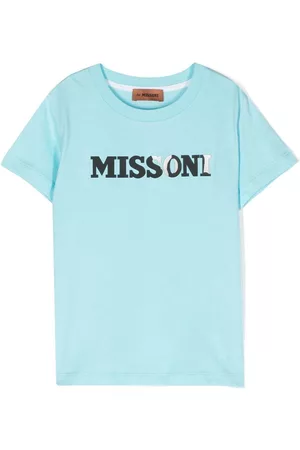 Missoni Camiseta con logo estampado y manga corta