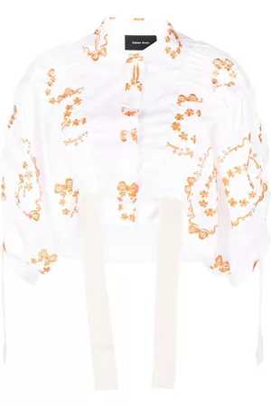Simone Rocha Camisa corta Bow Wreath