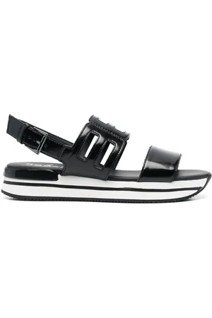 Hogan Sandalias con logo en relieve
