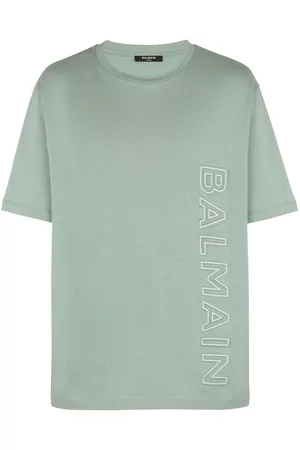 Balmain Camiseta con logo en relieve