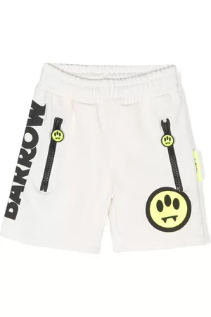 BARROW Pantalones cortos de deporte con logo estampado