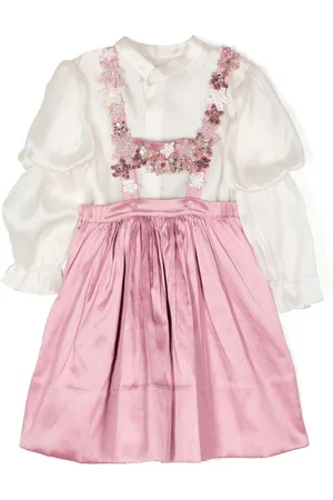 SHATHA ESSA Vestido con aplique de estrellas