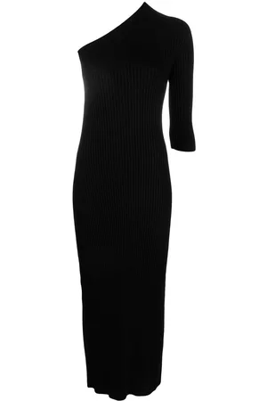 AERON Vestido midi asimétrico