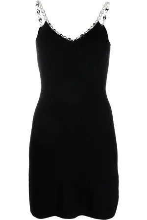 Paco rabanne Vestido corto con tirantes de cadena
