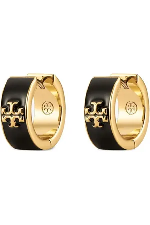 Tory Burch Aros huggie Kira esmaltados