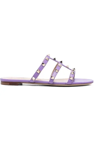 VALENTINO GARAVANI Sandalias Rockstud planas