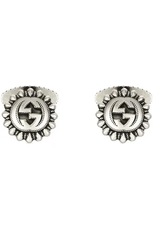 Gucci Anillo Interlocking G en plata de ley
