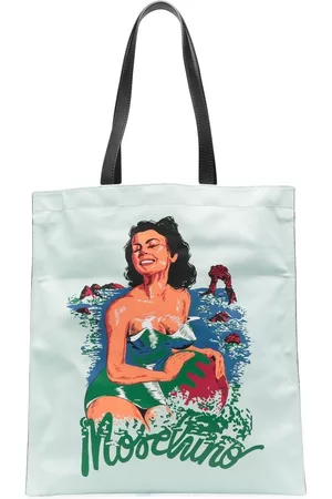 Moschino Bolso shopper con motivo de ilustración