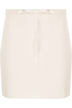 BLANCA Falda con detalle de lazo