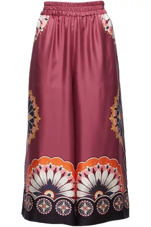 La DoubleJ Pantalones capri con motivo geométrico