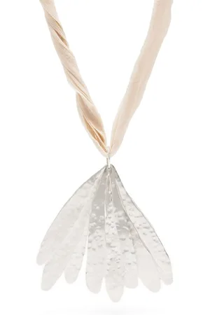 Jil Sander Collar con tira de seda