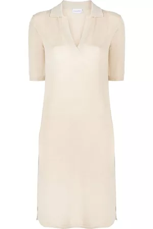 Calvin Klein Vestido de punto con manga corta