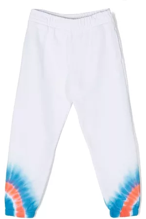 MARCELO BURLON Pantalones con motivo tie-dye