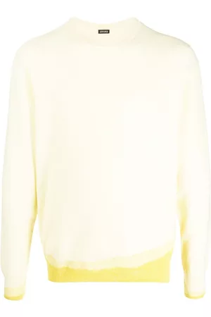 Ermenegildo Zegna Sudadera de canalé con cuello redondo