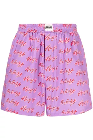 Natasha Zinko Bermudas con estampado Angry