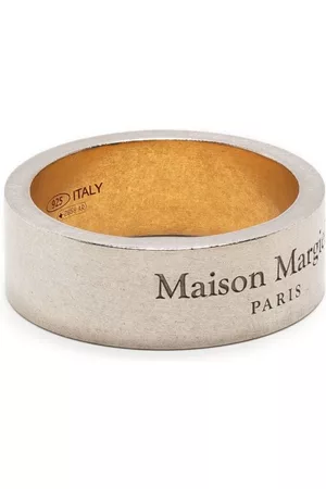 Maison Margiela Anillo con logo grabado