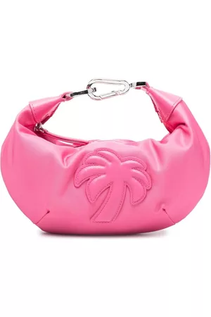 Palm Angels Bolso de hombro con placa del logo