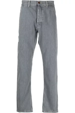 haikure Pantalones rectos a rayas diplomáticas