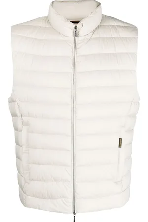 MOORER Chaleco acolchado con cremallera